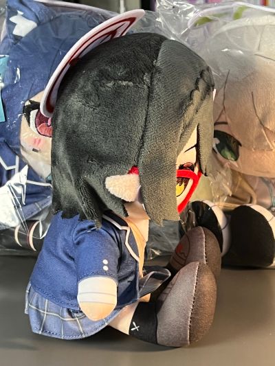 蔚蓝档案 Chocopuni 毛绒玩偶  黑见芹香/十六夜野宫/奥空绫音