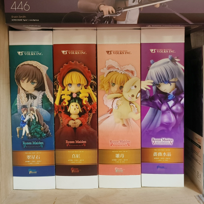 蔷薇少女  FIGURE FIGURE 薔薇水晶 未涂装 BOX版