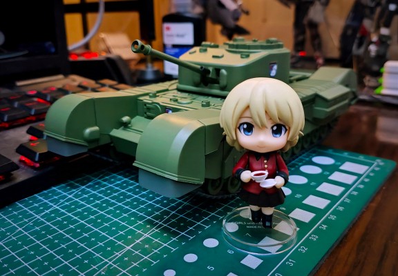 粘土人配件系列 少女与战车 最终章 B1-bis重型坦克