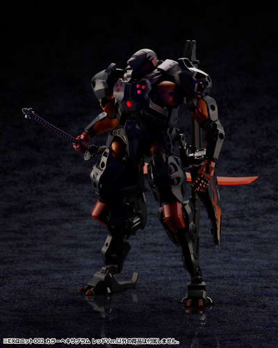 六角机牙 EX单元002 彩色六角 红色