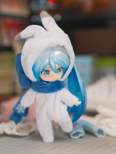 粘土娃 布偶睡衣 雪音兔