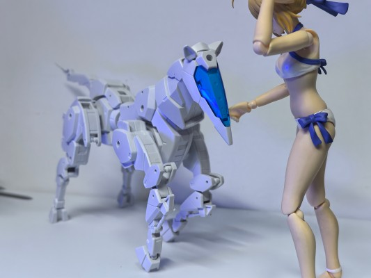 30MM 1/144 载具拓展包（机械马） [白色]