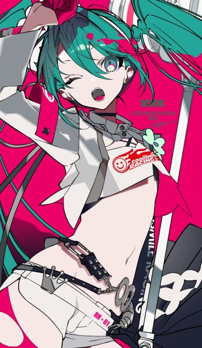 粘土人#2780 初音未来GT计划 赛车未来2025