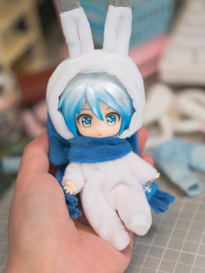 粘土娃 布偶睡衣 雪音兔