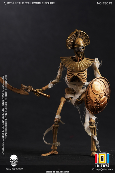 NO.ES013 掌上精灵系列 骷髅埃及木乃伊A