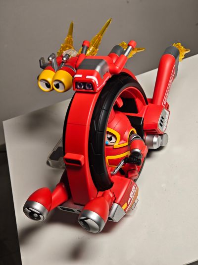 QOSMOS 铁甲小宝系列 第四弹 车轮滚滚+飞翔机器人