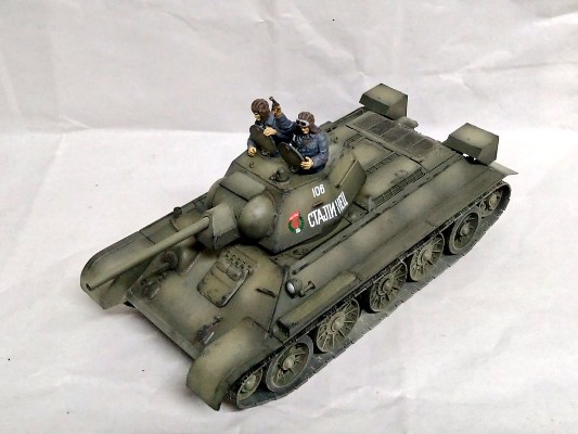 35059 苏联 T34/76 中型坦克 1943年型