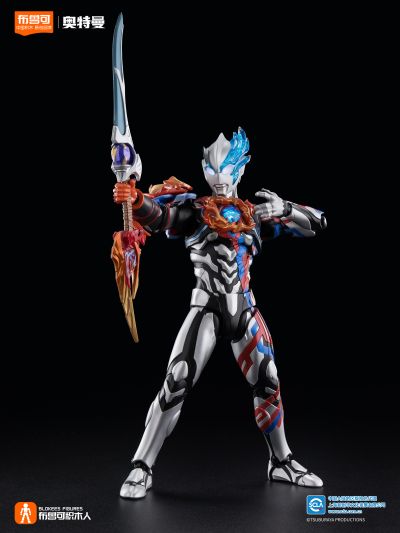 布鲁可积木人  奥特名鉴传奇版 布莱泽奥特曼 法多兰盔甲