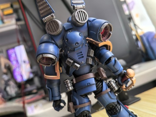 战锤40000 极限战士 跳跃背包仲裁者小队 仲裁者2