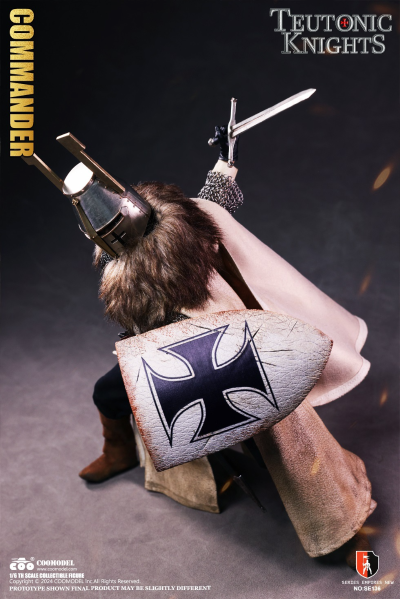 帝国系列 SE136 条顿骑士/指挥官（白铜版）