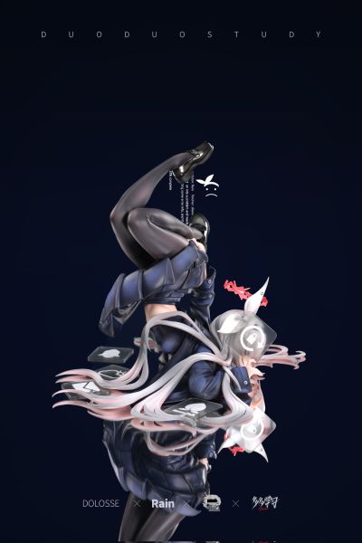 蔚蓝档案 ~普拉娜 旋转锁定.ver~ 未涂装GK套件