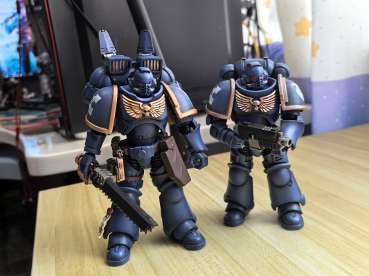 战锤40000 极限战士 跳跃背包仲裁者小队 仲裁者2