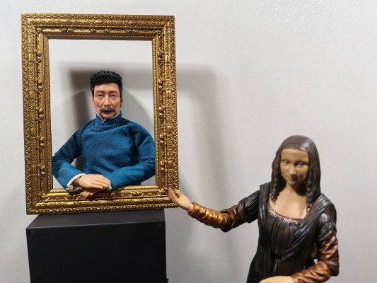 1/12鲁迅可动人偶