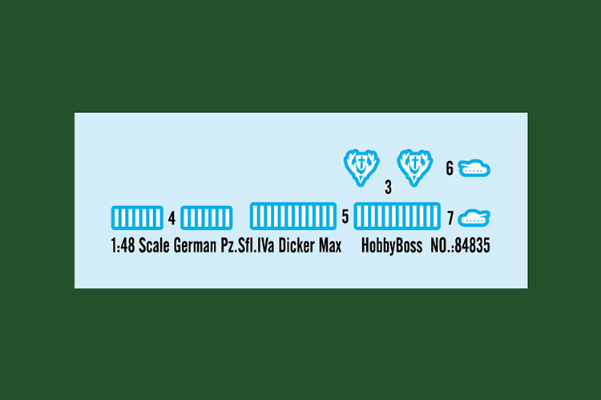 编号:84835 1/48 装甲车辆系列 德IV a型“迪克马克斯”自行火炮