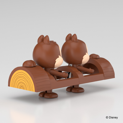 乐Pla Tokotoko No.DP-12 迪士尼角色 奇奇和蒂蒂