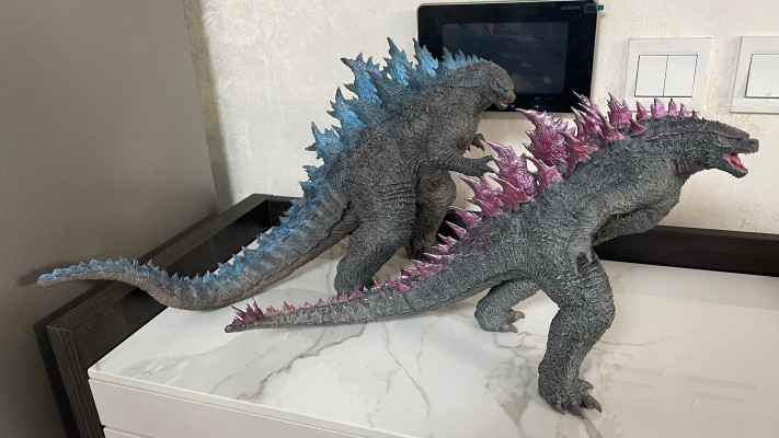 哥斯拉大战金刚 哥斯拉（2021版） 热射线喷射特别涂装版