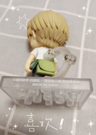 粘土人#1245 夏目友人帐 夏目贵志&斑 （猫咪老师）