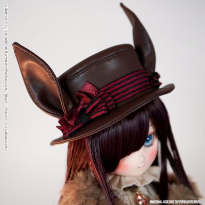 AOD526-IBC 艾莉丝收集 小型 伊绪/兔子茶会穿搭套装 ～酒心巧克力黑～ AZONE网上商店限定