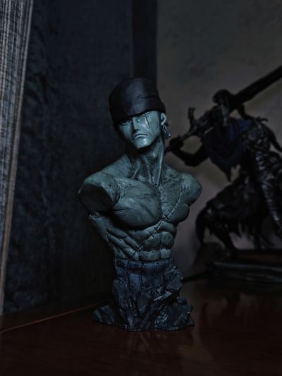 胸像 造形师×写真家 Rough Edges 海贼王 罗罗亚・索隆 特别カラーver. 