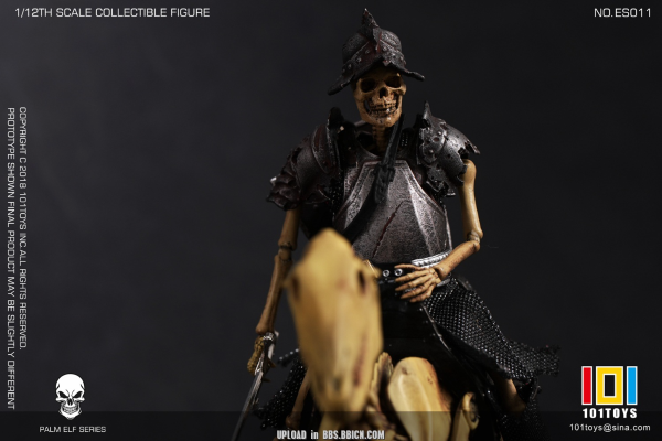 NO.ES011 掌上精灵系列 骷髅中世纪骑士B