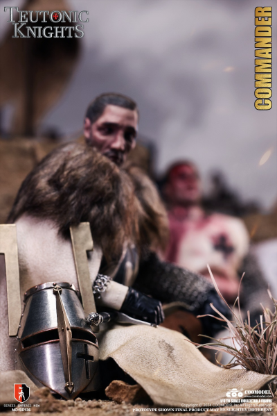 帝国系列 SE136 条顿骑士/指挥官（白铜版）