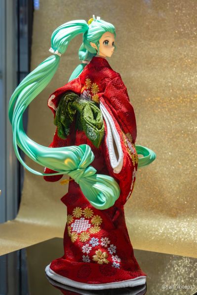 初音未来 回首美人图  -久月联名日本人偶-