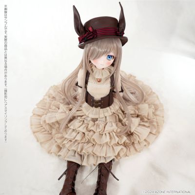 AOD526-IBM 艾莉丝收集 小型 伊绪/兔子茶会穿搭套装 ～月光银～ AZONE网上商店限定