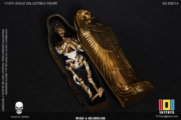 NO.ES014 掌上精灵系列 骷髅埃及木乃伊B