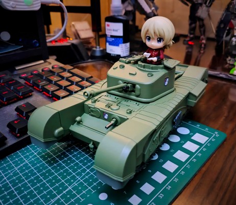 粘土人配件系列 少女与战车 剧场版 百夫长