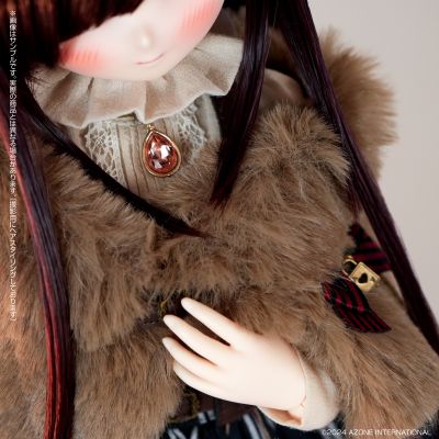 AOD526-IBC 艾莉丝收集 小型 伊绪/兔子茶会穿搭套装 ～酒心巧克力黑～ AZONE网上商店限定