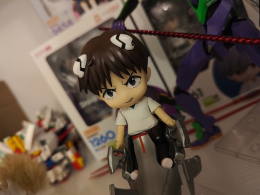 粘土人#1445 新世纪福音战士新剧场版 碇真嗣 作战服