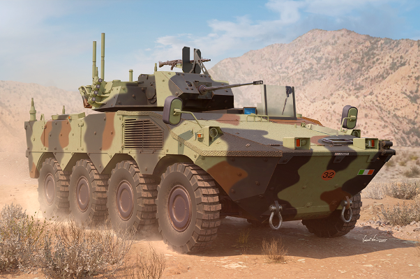 编号:09606 1/35 装甲车辆系列 意大利VBM轮式装甲车