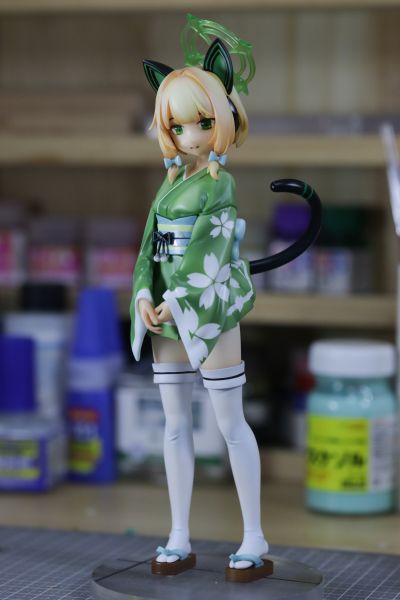 蔚蓝档案 才羽绿 和风ver