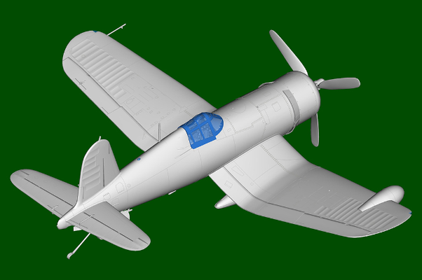 编号:80385 1/48 军用飞机系列 美国F4U-2“海盗”战斗机