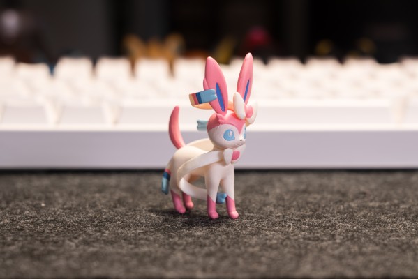 宝可梦比例世界 帕底亚地区 牡丹+仙子伊布