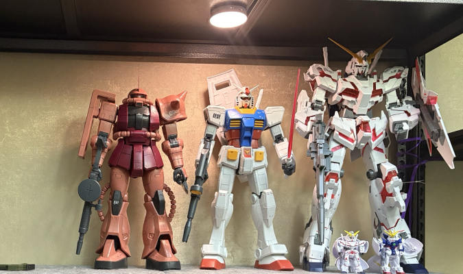 メガサイズモデル 1/48 シャア専用ザク