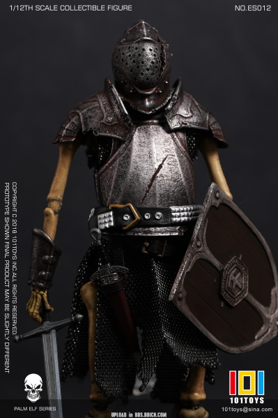 NO.ES012 掌上精灵系列 骷髅中世纪骑士C