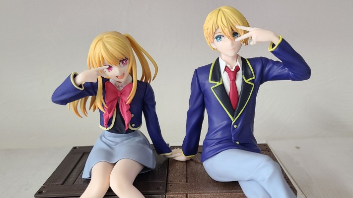 我推的孩子 小坐系列奖品人偶 “阿库亚”-校服-