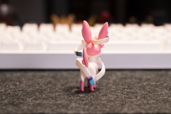 宝可梦比例世界 帕底亚地区 牡丹+仙子伊布