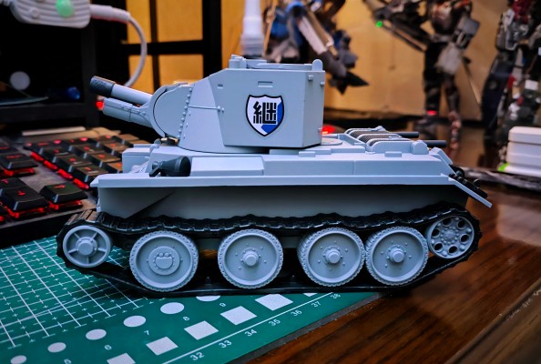 粘土人配件系列 少女与战车 最终章 B1-bis重型坦克