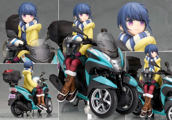 摇曳露营△ 志摩凛+三轮摩托