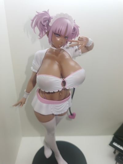 黑色辣妹女仆淫魔要吃掉主人了 可可亚 粉色版