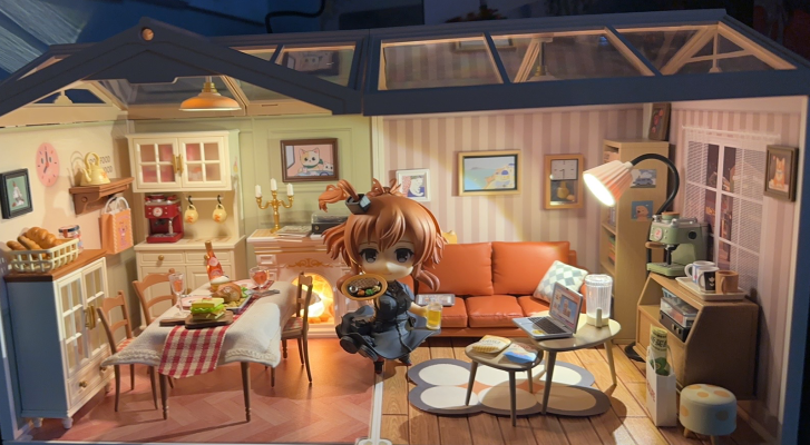 粘土人#1002b 舰队Collection -舰娘- 萨拉托加 Mk.II Mod.2