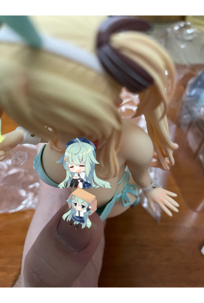 圣剑学院的魔剑使 蕾吉娜‧梅赛德斯 青色兔女郎+走光系统