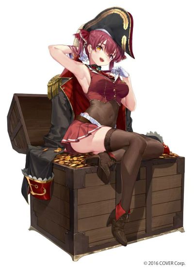 hololive 宝钟玛琳 1/7比例手办