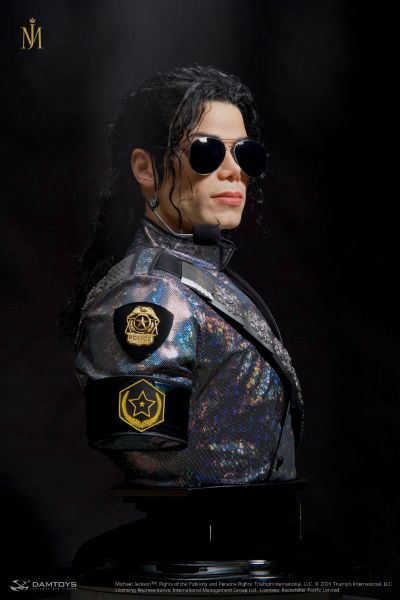 迈克尔·杰克逊 1/1超写实胸像雕像
