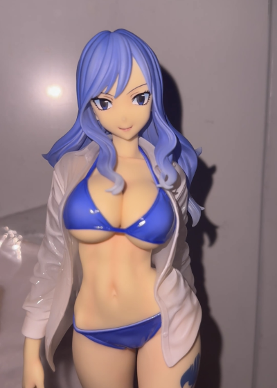 妖精的尾巴 朱毕安·罗克丝 Gravure Style 透明湿衬衫SP