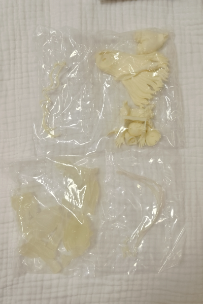 蔷薇少女  FIGURE FIGURE 薔薇水晶 未涂装 BOX版