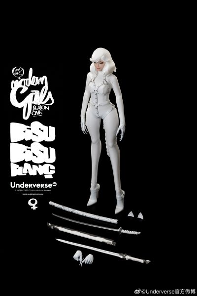 MODERN GALS 系列 1/6 收藏级可动人偶圣诞限定版“猫女”Bisu Bisu Blanc
