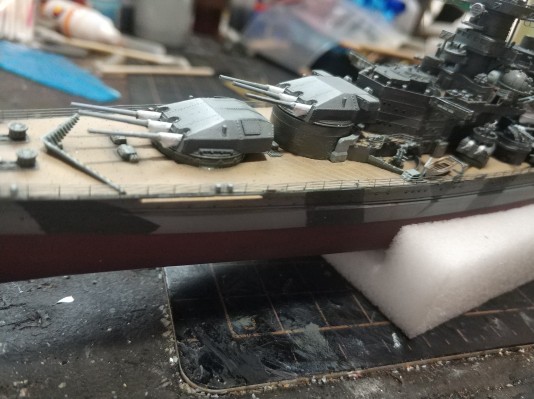 编号：06736 1/700 世界战舰系列 德国 格耐森瑙号 战列舰